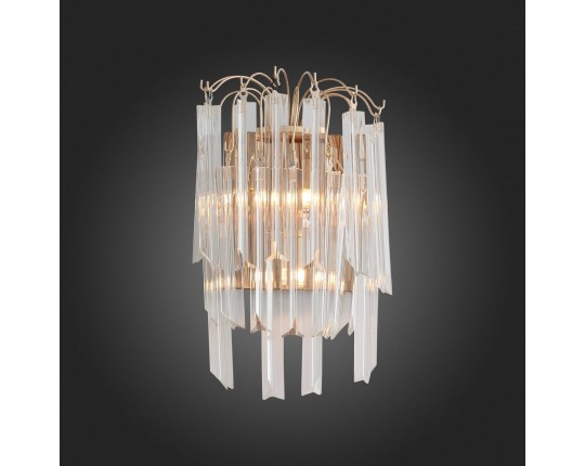 SL386.201.03 Бра ST-Luce Золотистый/Золотистый, Прозрачный G9 3*5W