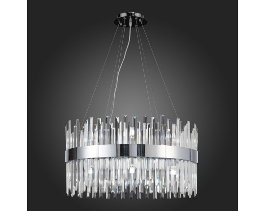 SL1160.103.18 Люстра подвесная ST-Luce Хром/Хром, Прозрачный G9 18*5W