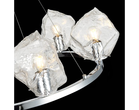 SL1175.103.06 Люстра подвесная ST-Luce Хром/Прозрачный E14 6*40W