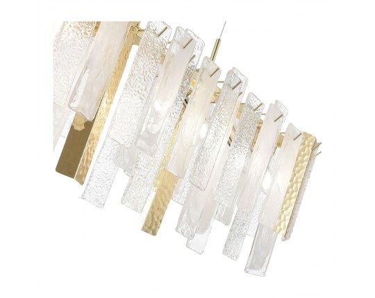 SL1636.203.08 Люстра подвесная ST-Luce Золотистый/Белый, Золотистый E14 8*40W