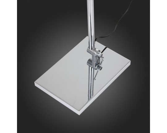 SL460.105.01 Торшер ST-Luce Хром/Белый E27 1*60W (из 2-х коробок)