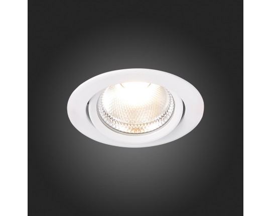 ST211.538.15.36 Св-к встр. Белый LED 1*15W 3000K 1 125Lm Ra80 36° IP20 D109xH65 220-240V