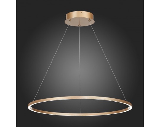 ST605.243.34 Светильник подвесной ST-Luce Золотистый/Белый LED 1*34W 4000K