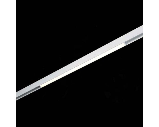 ST360.536.20 Магнитный трековый светильник Белый LED 1*20W 3000K 1 300Lm Ra>90 120 IP20 L606xW22xH44