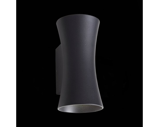 SL088.401.02 Светильник уличный настенный ST-Luce Черный кварцевый LED 2*5W 4000K