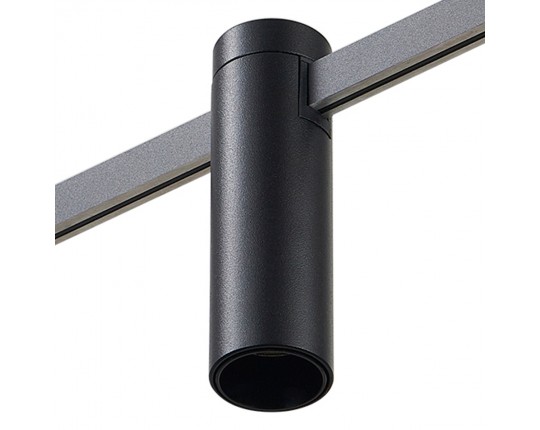 ST810.406.05 Магнитный трековый светильник FARM Черный LED 1*5W 3000K 227Lm Ra90 60 IP20 D35xH112 24