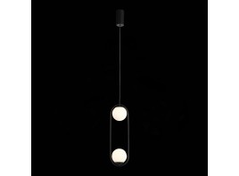 SL395.403.02 Подвес ST-Luce Черный/Белый LED 2*8W 4000K