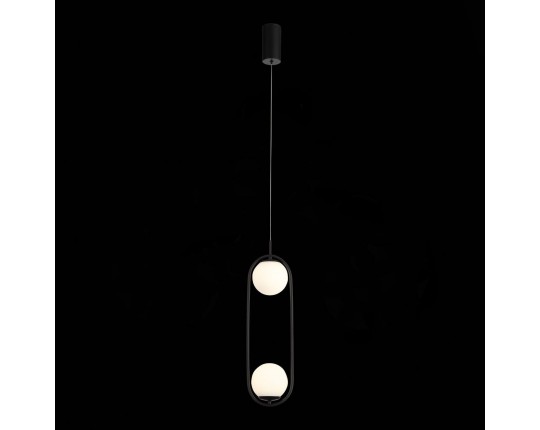 SL395.403.02 Подвес ST-Luce Черный/Белый LED 2*8W 4000K