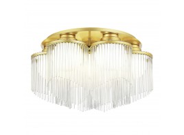 SL1511.202.07 Люстра потолочная ST-Luce Золотистый/Белый E27 7*60W