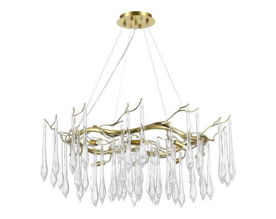 SL1660.203.10 Светильник подвесной ST-Luce Шампань/Шампань, Прозрачный G9 10*5W 4000K