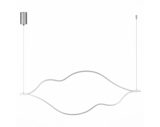 SL6106.103.56 Светильник подвесной ST-Luce Никель/Белый LED 1*56W 4000K