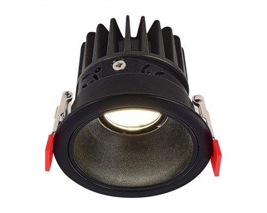 ST851.448.07 Светодиодный модуль Черный LED 1*7W 4000K 560Lm Ra90 36° IP20 D69xH75 220-240V(глянец)