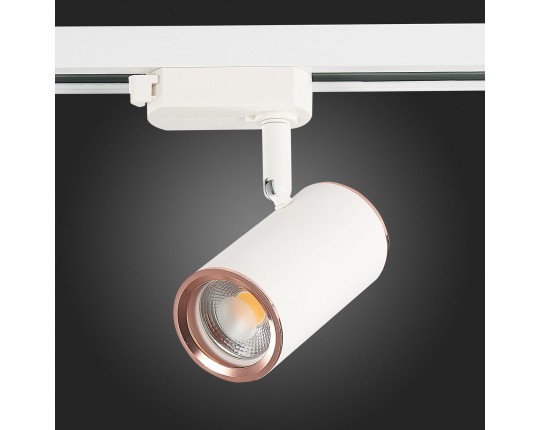 ST301.526.01 Св-к трек. Белый GU10 1*50W L104xW54xH111 220V Без ламп