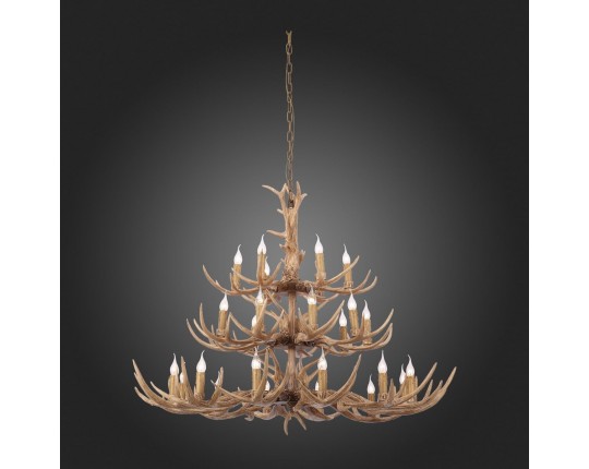 SL153.703.27 Люстра подвесная ST-Luce Светло-коричневый E14 27*40W (из 3-х коробок)