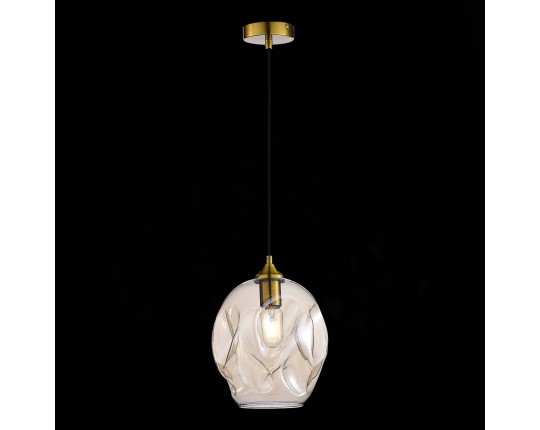 SL1188.313.01 Подвес ST-Luce Латунь/Коньячный E27 1*60W