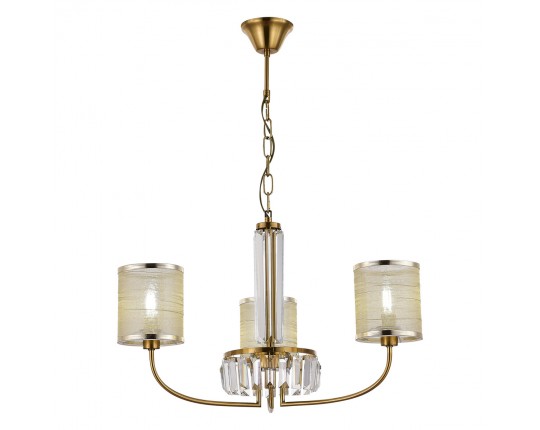 SLE1119-303-03 Светильник подвесной Латунь/Шампань E14 3*40W