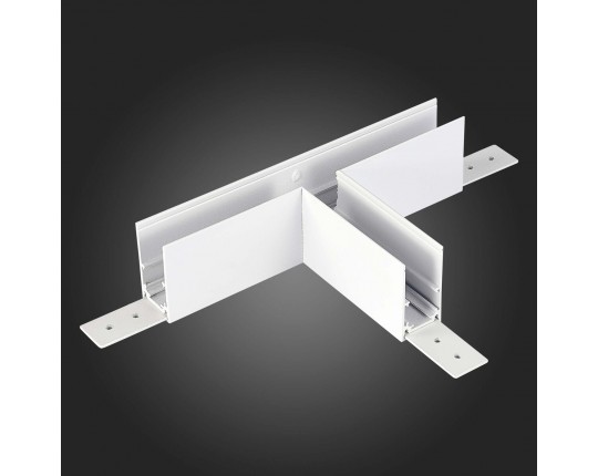 ST007.579.00 Коннектор T-оБразный для подвесного / накладного магнитного  шинопровода ST-Luce Белый