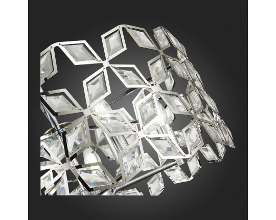 SL1104.103.05 Светильник подвесной ST-Luce хром/прозрачный E14 5*60W