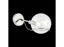 SLE102501-01 Светильник настенный Хром/Прозрачный E14 1*40W