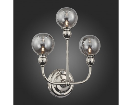 SL552.101.03 Бра ST-Luce Никель/Дымчатый G9 3*5W