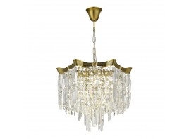 SL1659.303.07 Светильник подвесной ST-Luce Латунь/Прозрачный E14 7*60W