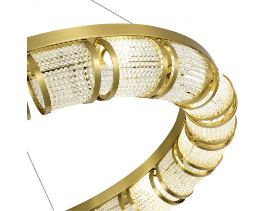 SL6011.303.01 Светильник подвесной ST-Luce Латунь/Прозрачный LED 1*50W