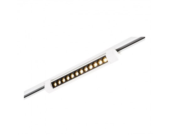 ST367.536.10 Св-к трек. Белый LED 1*10W 3000K 875Lm Ra90 24 IP20 L387xW49xH54 170-240VV