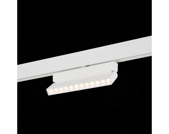ST362.536.12 Магнитный трековый светильник белый LED 1*12W 3000K 1 009Lm Ra>80 36° IP20 L219xW22xH13