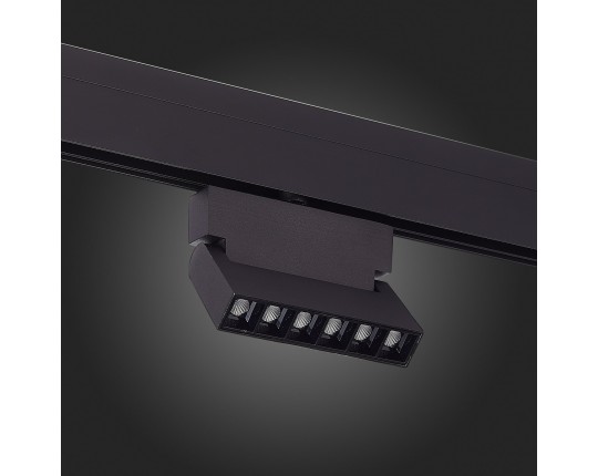 ST362.436.06 Магнитный трековый светильник Черный LED 1*6W 3000K 532Lm Ra>80 36° IP20 L120xW22xH134