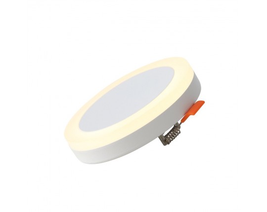 ST104.502.06 Светильник встраиваемый Белый LED 1*6W 3000K 468Lm Ra>80 120° IP20 D110xH20 170-240V
