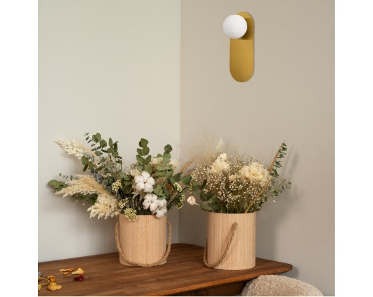 SLE1194-301-01 Светильник настенный Латунь/Белый G9 LED 1*5W 4000K