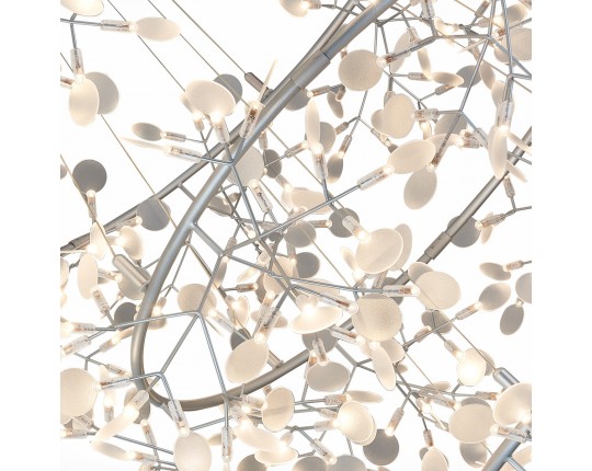 SL379.103.486 Люстра подвесная ST-Luce Серебристый/Белый LED 486*0,5W 3500K