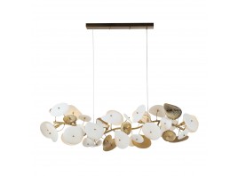 SL1518.303.08 Светильник подвесной ST-Luce Латунь/Белый G9 8*5W 4000K