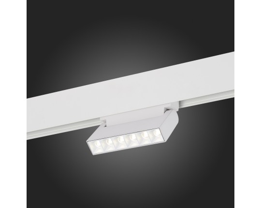 ST364.546.06 Магнитный трековый светильник белый LED 1*6W 4000K 532Lm Ra>80 36° IP20 L120xW22xH108 4