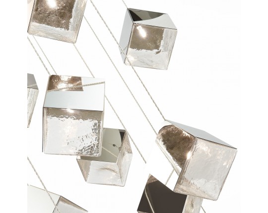 SL1182.103.12 Светильник подвесной ST-Luce Хром/Прозрачный, Хром G9 12*5W