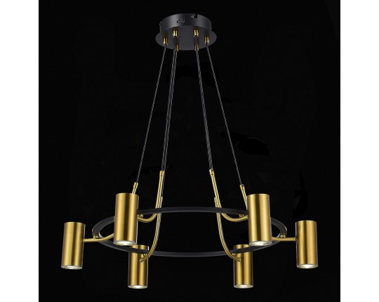 SL1215.403.06 Светильник подвесной ST-Luce Черный, Латунь/Латунь GU10 6*5W 4000K