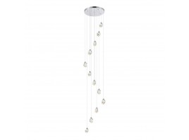 SL6114.103.12 Светильник подвесной ST-Luce Хром/Прозрачный LED 12*3W 3000K