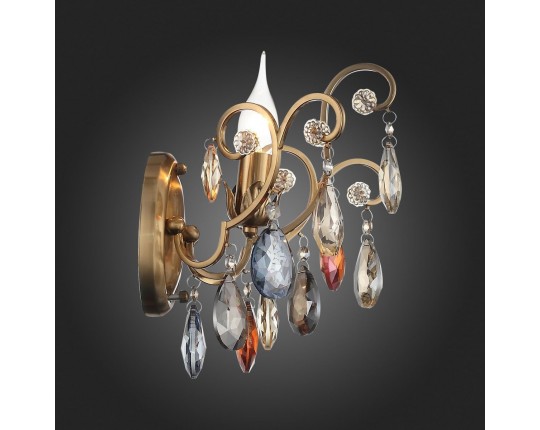 SL421.301.01 Бра ST-Luce Бронза/Мульти E14 1*40W