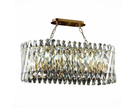 SL1170.303.10 Светильник подвесной ST-Luce Латунь/Прозрачный E14 10*40W