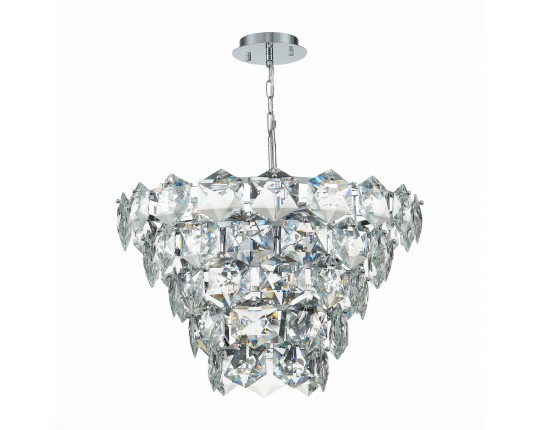 SL1631.103.09 Люстра подвесная ST-Luce Хром/Прозрачный E14 9*40W