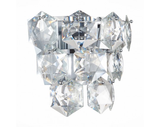 SL1631.101.01 Бра ST-Luce Хром/Прозрачный E14 1*40W