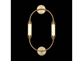 SL6004.301.02 Бра ST-Luce Латунь/Белый LED 2*4W 3000K