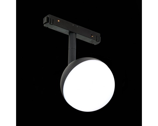 ST358.436.07 Магнитный трековый светильник Черный LED 1*7W 3000K 520Lm Ra>80 120° IP20 L120xW90xH192