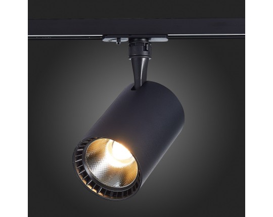 ST351.446.20.36 Св-к трек. Черный LED 1*20W 4000K 1 800Lm Ra≥90 36° IP20 L118xW78xH174 100-240V