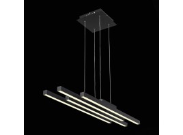 SL933.403.04 Люстра подвесная ST-Luce Черный/Белый,Черный LED 1*38W 3000K/4000K/6000K