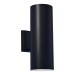 SL074.411.02 Светильник уличный настенный ST-Luce Черный/Черный LED 2*8W 4000K
