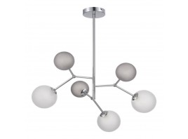 SLE1107-103-06 Светильник подвесной Хром/Белый, Серый G9 LED 6*5W 4000K