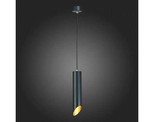 ST152.403.01 Светильник подвесной Черный GU10 1*50W  IP20 D60xH300 220V Без ламп