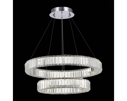 SL1622.103.02 Люстра подвесная ST-Luce Хром/Прозрачный LED 1*70W 4000K