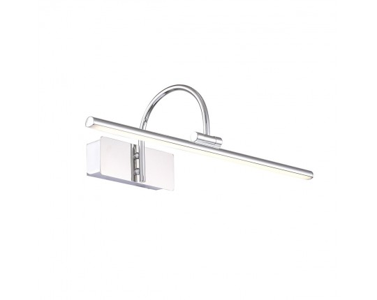 SL444.011.01 Подсветка для картин ST-Luce Хром/Хром LED 1*8W 4000K